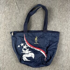 Vintage Olympics 1996 Atlanta Duffle Bag Tote Weekender Travel Blue Gym Workout‎